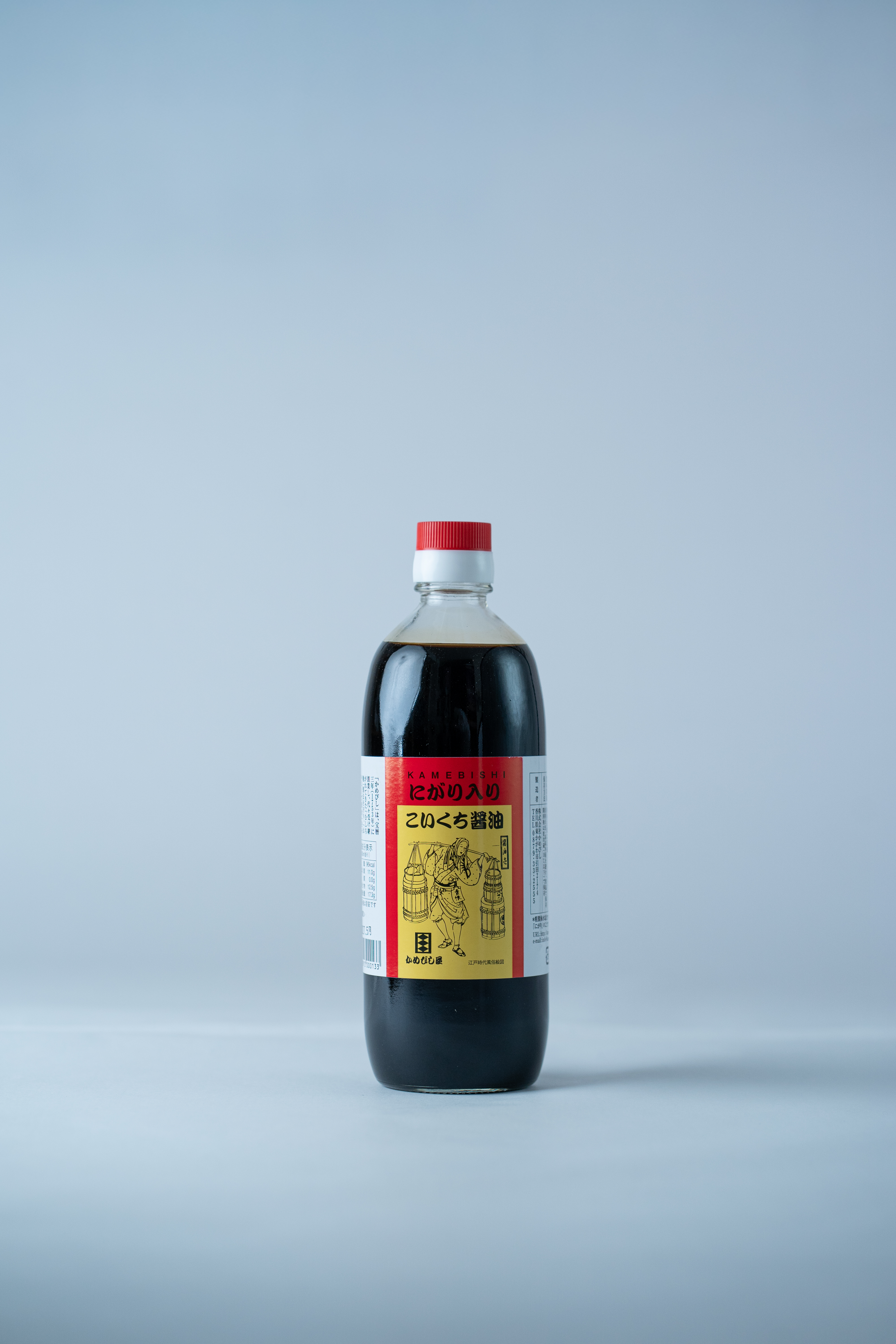【かめびし屋】にがり入りこいくち醤油 500ml