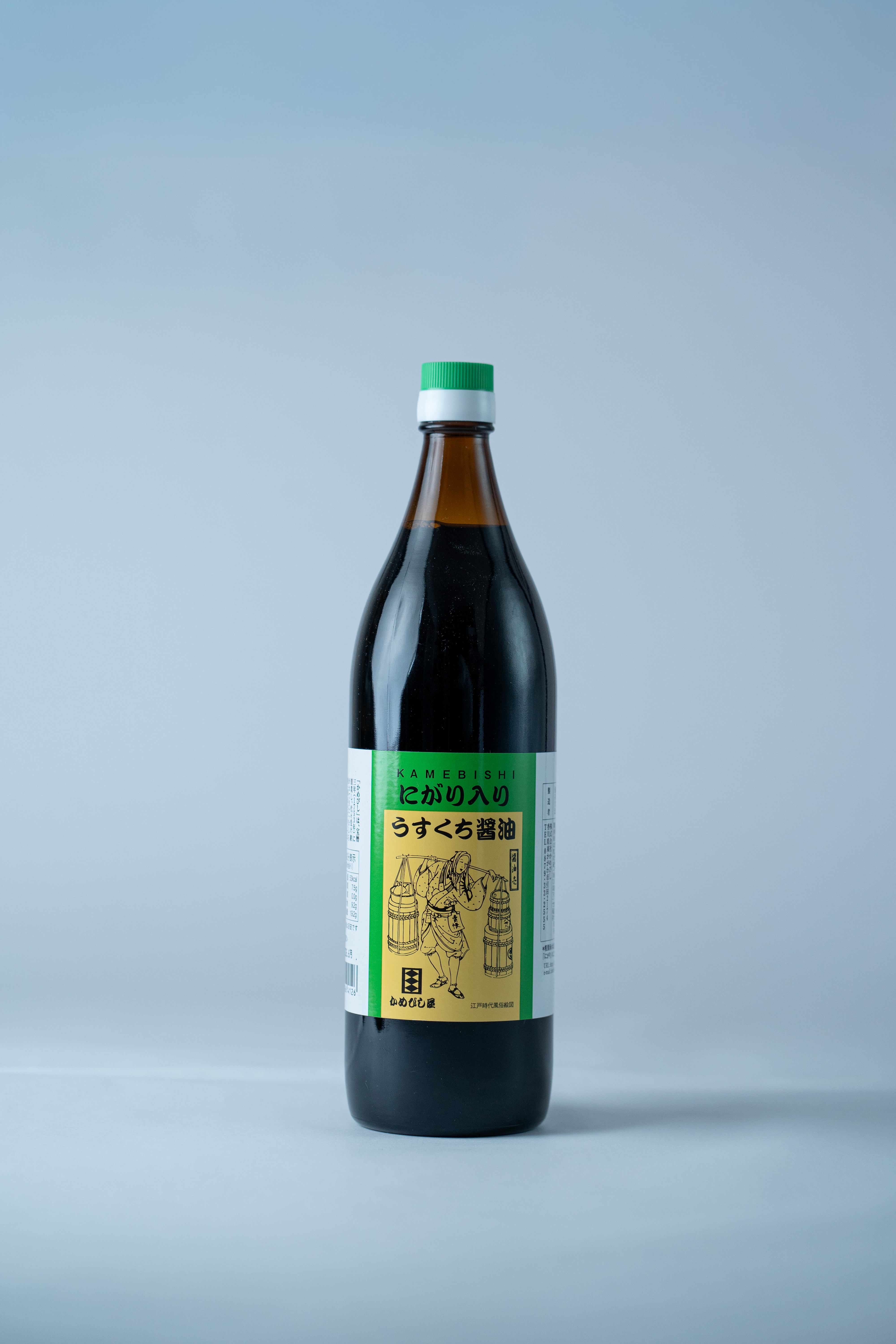 【かめびし屋】にがり入りうすくち醤油 900ml